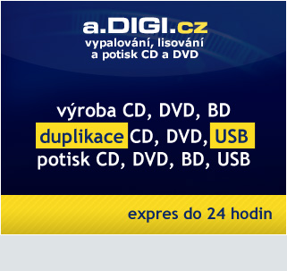 výroba a potisk CD, DVD, BD, USB